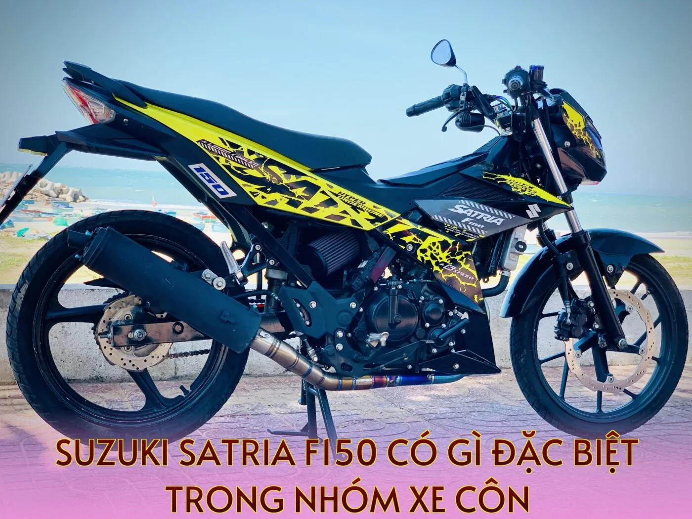 Suzuki Satria F150 Có Gì Đặc Biệt Trong Nhóm Xe Côn