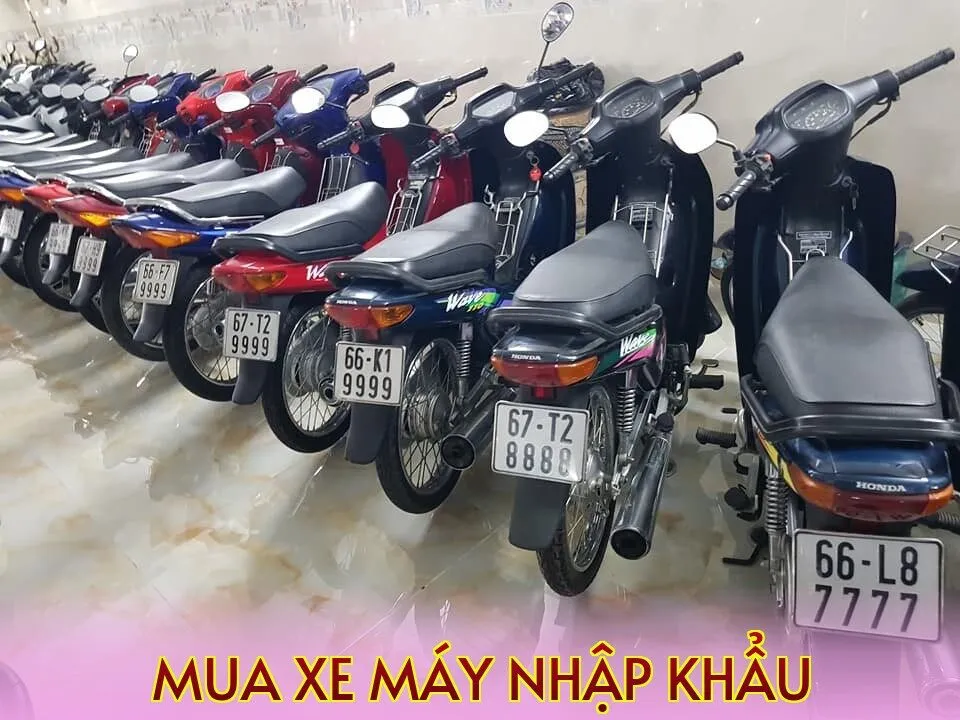 Mua Xe Máy Nhập Khẩu