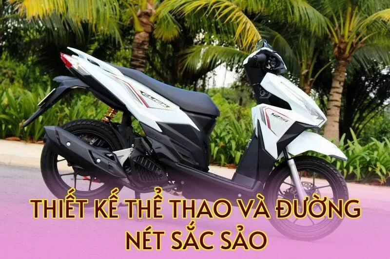 thiết kế thể thao và đường nét sắc sảo