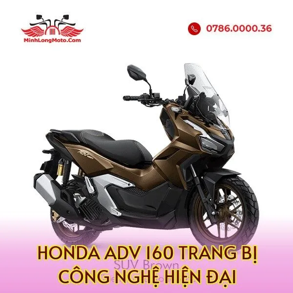 Honda ADV 160 trang bị công nghệ hiện đại
